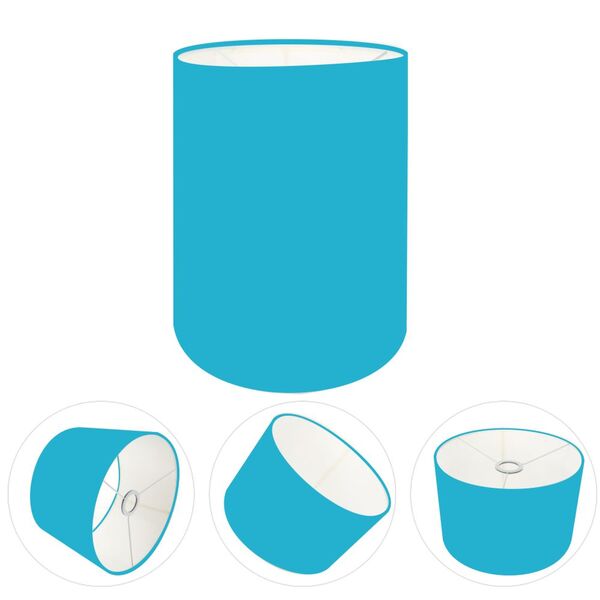 Cúpula Abajur E Luminária Cilíndrica Vivare Cp-8003 Ø15x20cm