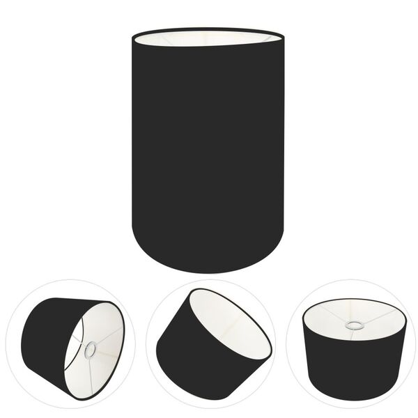 Cúpula Abajur E Luminária Cilíndrica Vivare Cp-8004 Ø15x25cm