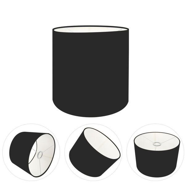 Cúpula Abajur E Luminária Cilíndrica Vivare Cp-8005 Ø18x18cm