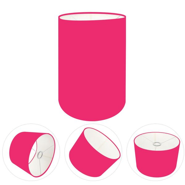 Cúpula Abajur E Luminária Cilíndrica Vivare Cp-8006 Ø18x25cm