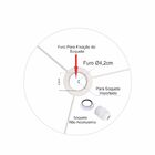 Cúpula Abajur E Luminária Cilíndrica Vivare Cp-8007 Ø20x22cm