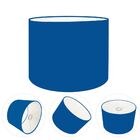 Cúpula Abajur E Luminária Cilíndrica Vivare Cp-8015 Ø35x25cm