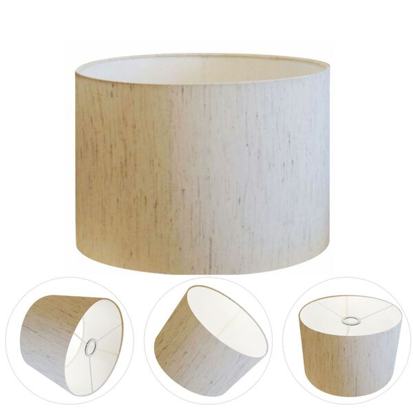 Cúpula Abajur E Luminária Cilíndrica Vivare Cp-8020 Ø45x21cm