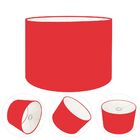 Cúpula Abajur E Luminária Cilíndrica Vivare Cp-8020 Ø45x21cm