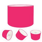 Cúpula Abajur E Luminária Cilíndrica Vivare Cp-8022 Ø45x30cm