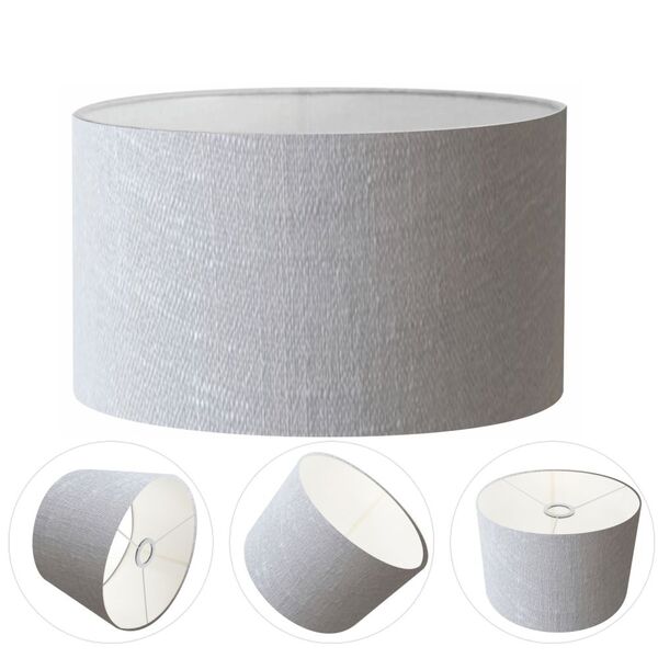 Cúpula Abajur E Luminária Cilíndrica Vivare Cp-8024 Ø50x25cm