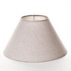 Cúpula Avulsa Bege Grande 24cm