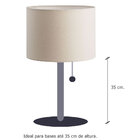 Cúpula Cilíndrica 17x24 Bege