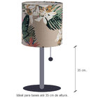 Cúpula Cilíndrica 20x20 Flores Tropicais