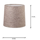 Cúpula Cônica 17x19 Linho