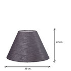 Cúpula Cônica M Cinza