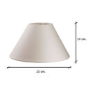 Cúpula Cônica P Bege