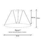 Cúpula Cônica P Linho