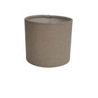 Cúpula de Abajur  Cilíndrico Plástico e Tecido 15x15x15cm Espaço Luz