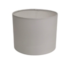 Cúpula de Abajur  Cilíndrico Plástico e Tecido 22x22x17cm Espaço Luz