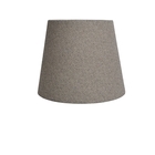 Cúpula de Abajur  Cônico Plástico e Tecido 38x38x30cm Espaço Luz