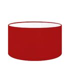 Cúpula De Abajur Redonda Ø50x30 - Cores Lisas Md2017 - Vinho