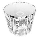 Cúpula De Abajur Tecido Jornal 20x16cm