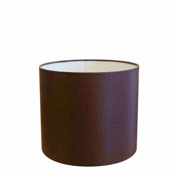 Cúpula Em Tecido Cilíndrica Abajur Luminária Cp-4113 30x25cm