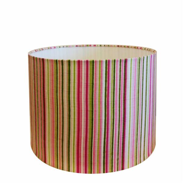 Cupula em Tecido Cilindrica Abajur Luminaria Cp-4146 40x30cm