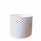 Cupula em Tecido Cilindrico Abajur Luminaria Cp-4143 35x25cm