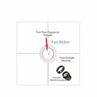 Cúpula Em Tecido Quadrada Abajur Luminária Cp-2006 15/13x13cm