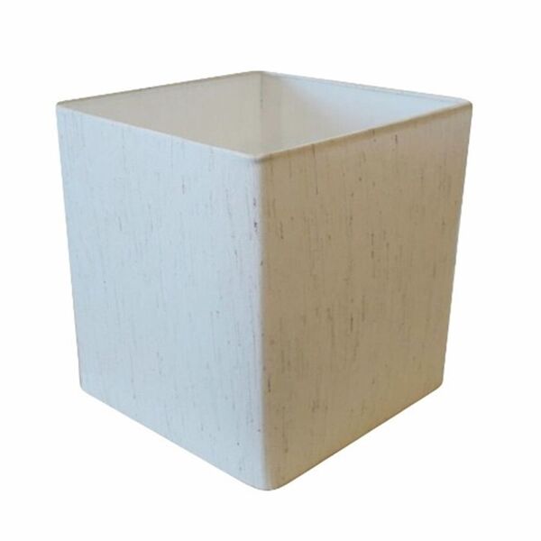 Cúpula Em Tecido Quadrada Abajur Luminária Cp-25/25x25cm Linh