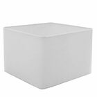 Cúpula Em Tecido Quadrada Abajur Luminária Cp-4077 30/50x50cm