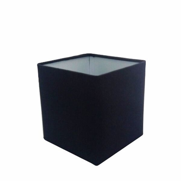 Cúpula Em Tecido Quadrada Abajur Luminária Cp-4224 16/16x16cm