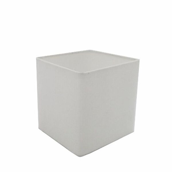 Cúpula Em Tecido Quadrada Abajur Luminária Cp-4224 16/16x16cm