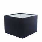 Cúpula Em Tecido Quadrada Abajur Luminária Cp-4270 30/35x35cm