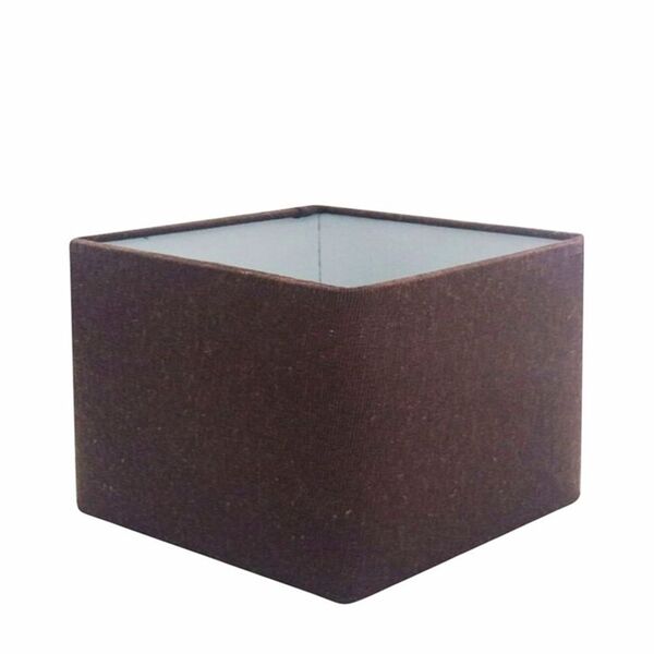 Cúpula Em Tecido Quadrada Abajur Luminária Cp-4270 30/35x35cm