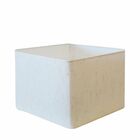 Cúpula Em Tecido Quadrada Abajur Luminária Cp-4270 30/35x35cm