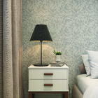 Cúpula Cônica Grande Preta Tecido 24x35x15cm Inspire