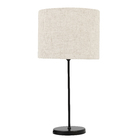 Cúpula Cilíndrica Média Bege Tecido 20x25cm Inspire