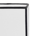 Cúpula Quadrada Média Branca Tecido Espaço Luz