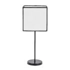 Cúpula Quadrada Média Branca Tecido Espaço Luz