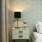 Cúpula Cilíndrica Média Preta Tecido 20x25cm Espaço Luz