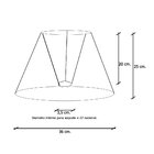 Cúpula Papiro G Bege