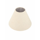 Cpula para Abajur Capela Tradicional TNT 12x20cm Creme Primor