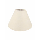 Cpula para Abajur Capela Tradicional TNT 12x20cm Creme Primor