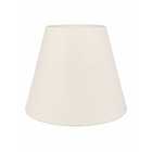 Cpula para Abajur Capela Tradicional TNT 16x25cm Creme Primor