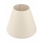 Cpula para Abajur Capela Tradicional TNT 225x35cm Creme Primor