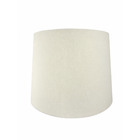 Cúpula para Abajur Concha Baixa 26x35cm Algodão Primor