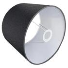 Cúpula Para Abajur Luminária Tecido Algodão 15x17x20 Cm Pt