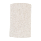 Cúpula Cilíndrica Pequena Bege Tecido 30x20cm Inspire