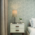 Cúpula Cilíndrica Pequena Cinza Tecido 30x20cm Inspire