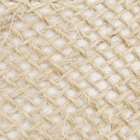 Cúpula Cônica Pequena Cru Tecido 12x20x8cm Inspire