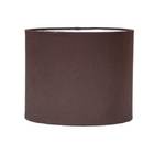 Cúpula Primor M Cilíndrica 20x30cm Algodão Marrom
