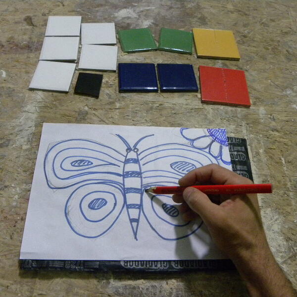 Curso De Mosaico Com Azulejos Cerâmica E Porcelana 3